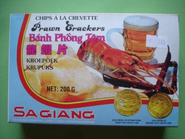 Rezept: Krabbenbrot / Kroepuk / Shrimp Chips Bild Nr. 2 Krabbenbrot / Kroepuk / Shrimp Chips - Rezept - Bild Nr. 2