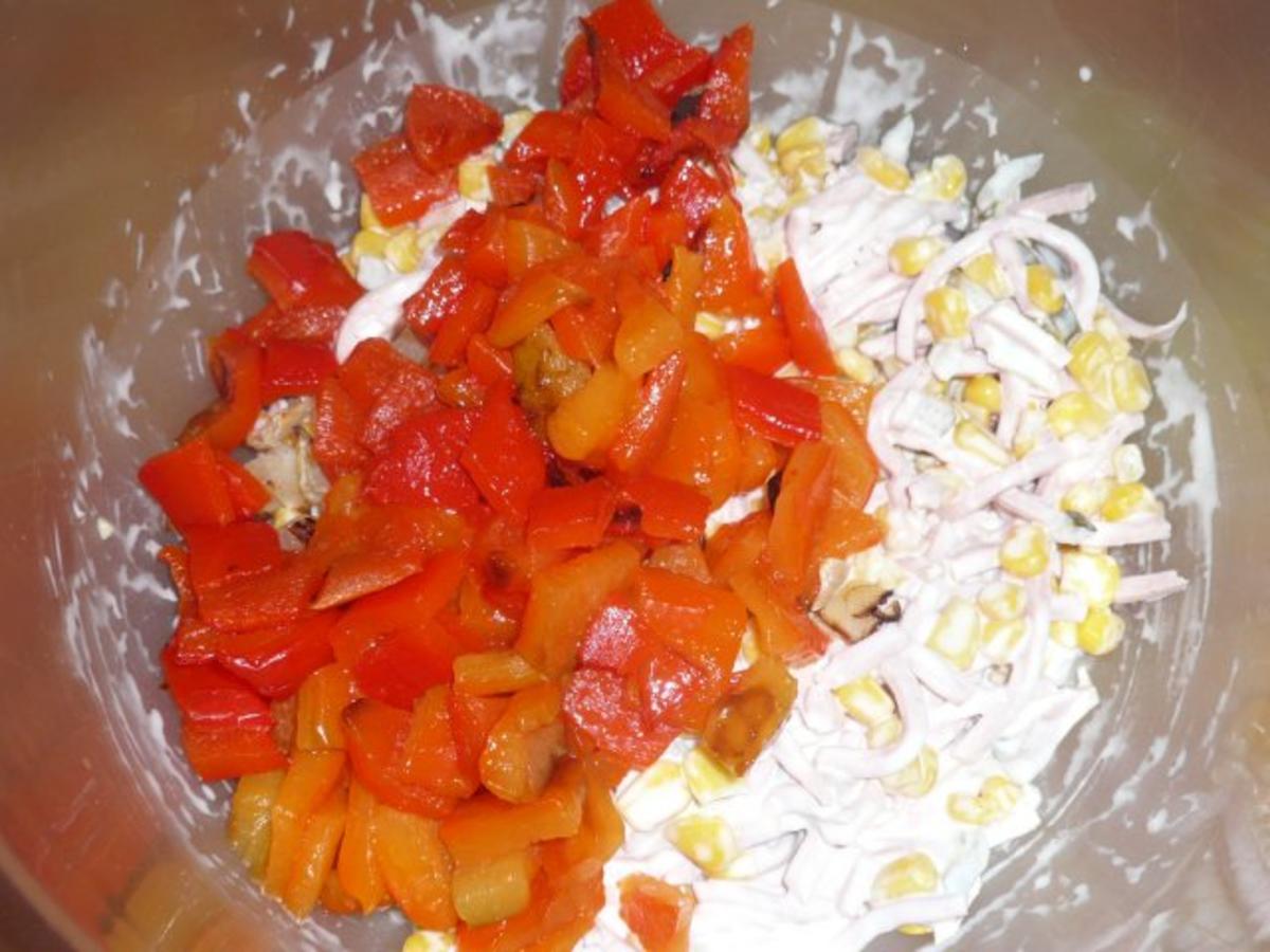 Paprika - Fleischsalat - Salat  ;o) - Rezept - Bild Nr. 5