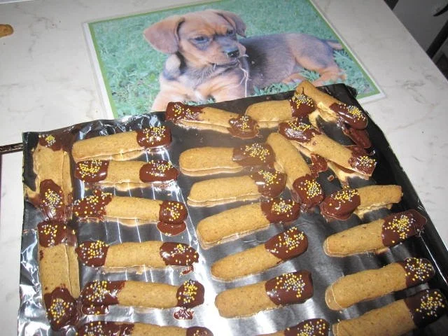 Rezept: Mokkastangen mit Schokolade Mokkastangen mit Schokolade - Rezept