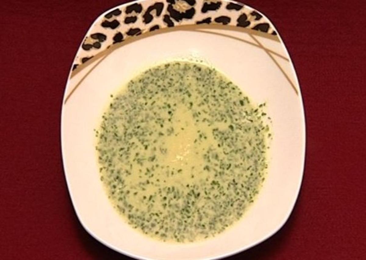 Basilikum-Suppe (Kitty Kat) - Rezept