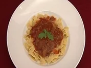 Rinderragout an Bandnudeln (Favorite) - Rezept