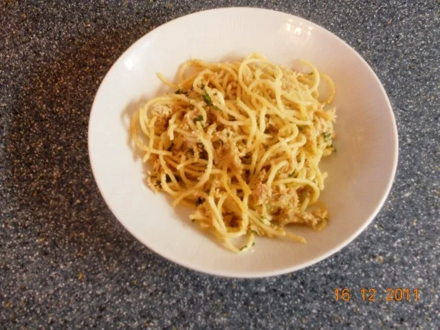 Thunfischspaghetti - Rezept