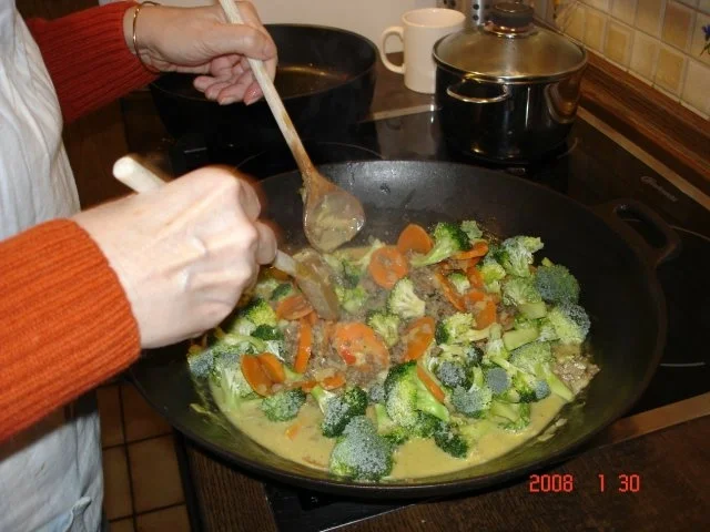 Curry-Hackfleisch-Wok - Rezept - Bild Nr. 5