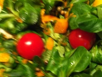 Fruchtiger Feldsalat.. mit Kokos-Dressing.. zum Steak.... - Rezept - Bild Nr. 2