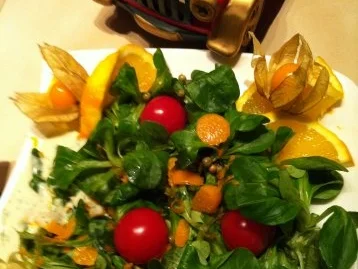 Fruchtiger Feldsalat.. mit Kokos-Dressing.. zum Steak.... - Rezept - Bild Nr. 3