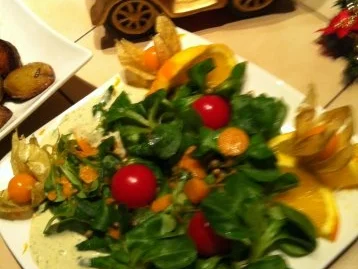 Fruchtiger Feldsalat.. mit Kokos-Dressing.. zum Steak.... - Rezept - Bild Nr. 5