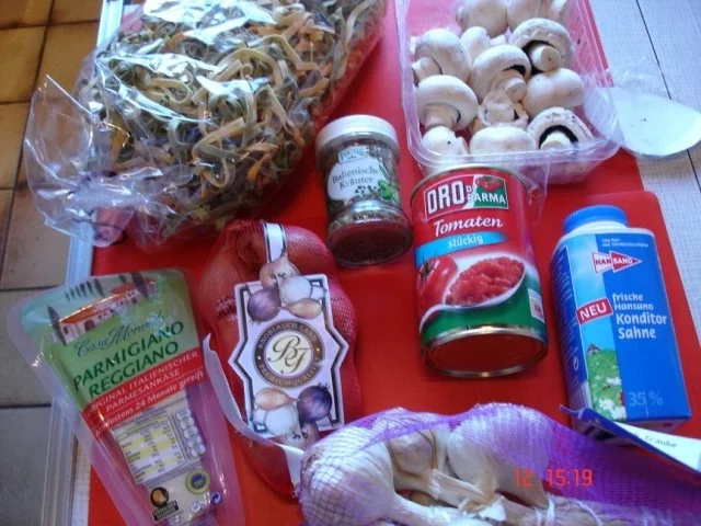 Champignon-Nudeln - Rezept - Bild Nr. 2