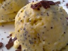 Mohn-"Butter"-Eis - Rezept