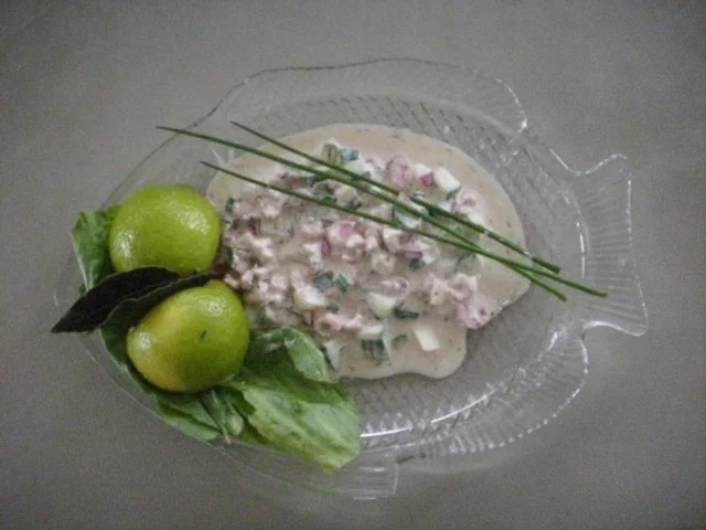 Nordseekrabbensalat No II - Rezept