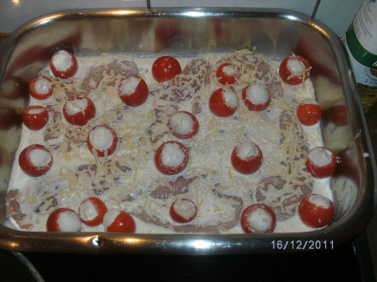 Gefüllte Mini Tomaten mit Putenbrust überbacken - Rezept - Bild Nr. 5