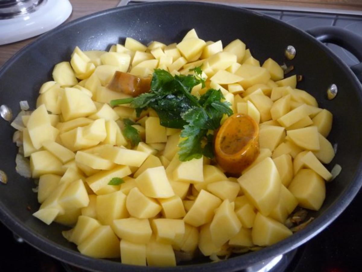 Suppen & Eintöpfe : Schnelle Kartoffelsuppe mit Käsewürstchen - Rezept - Bild Nr. 8