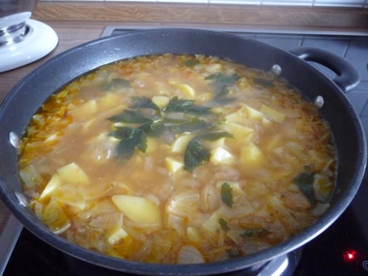 Suppen & Eintöpfe : Schnelle Kartoffelsuppe mit Käsewürstchen - Rezept - Bild Nr. 10