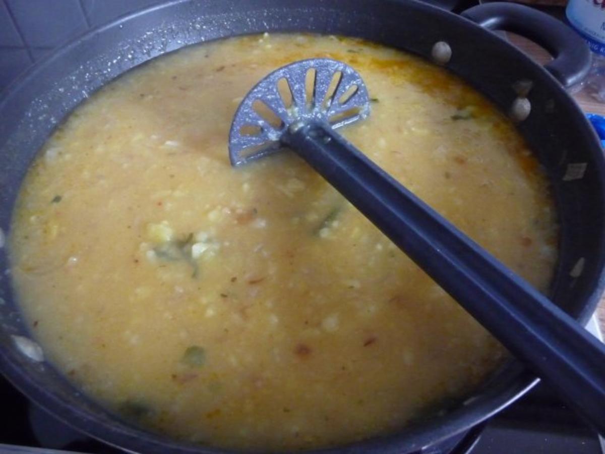 Suppen & Eintöpfe : Schnelle Kartoffelsuppe mit Käsewürstchen - Rezept - Bild Nr. 11