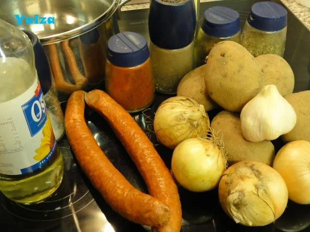 Kartoffelgulyas mit Debreziner - Rezept - Bild Nr. 2