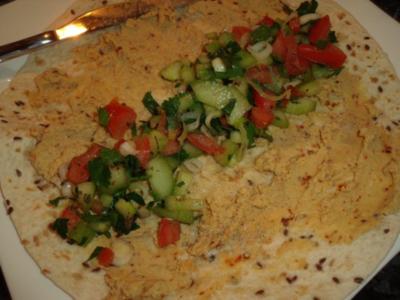 Rezept: Marokkanische Wraps Marokkanische Wraps - Rezept