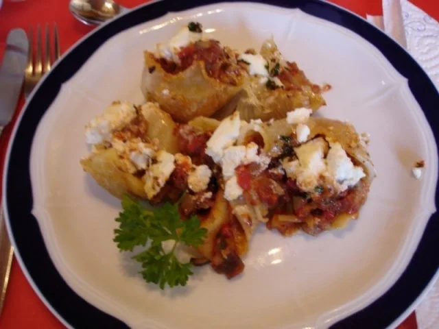 Rezept: Conchiglioni-Auflauf Conchiglioni-Auflauf - Rezept