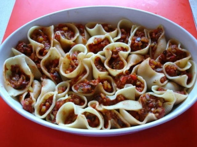 Rezept: Conchiglioni-Auflauf Bild Nr. 18 Conchiglioni-Auflauf - Rezept - Bild Nr. 18