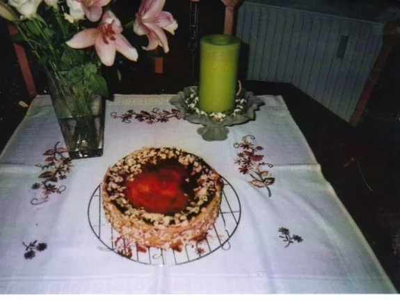 Fruchtiger Apfel-Käse-Kuchen - Rezept