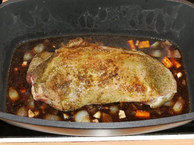 Rezept: Fleisch: Lammschulter, geschmort, V.2 Bild Nr. 3 Fleisch: Lammschulter, geschmort, V.2 - Rezept - Bild Nr. 3