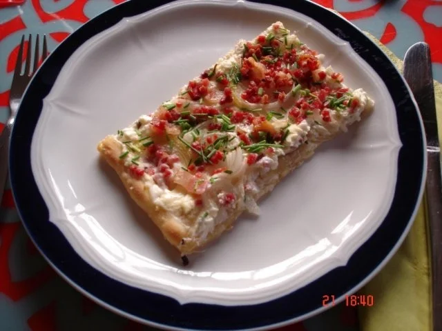 Express Flammkuchen - Rezept