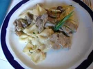 Rezept: Farfalle mit Schweinefilet Farfalle mit Schweinefilet - Rezept