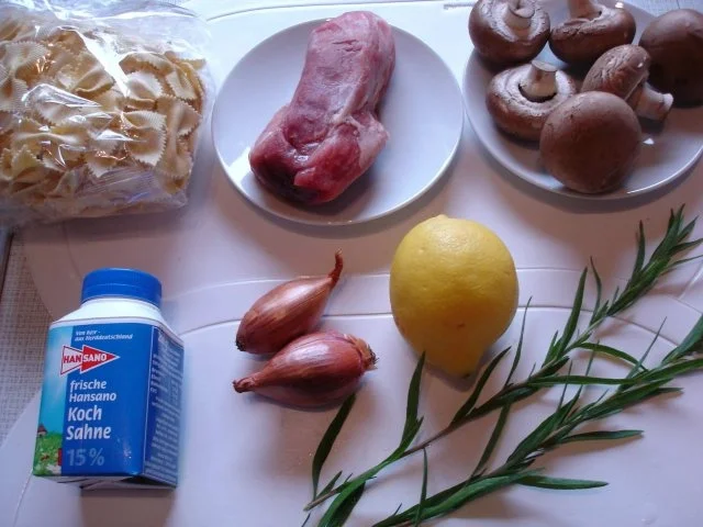 Farfalle mit Schweinefilet - Rezept - Bild Nr. 2