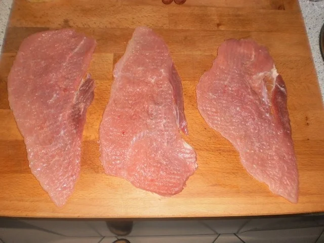 Gefüllte Schnitzelröllchen auf Linsengemüse - Rezept - Bild Nr. 3