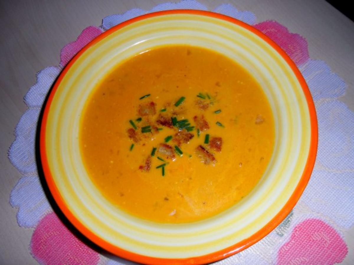 Karotten-Cremesuppe mit Ingwer - Rezept - Bild Nr. 4