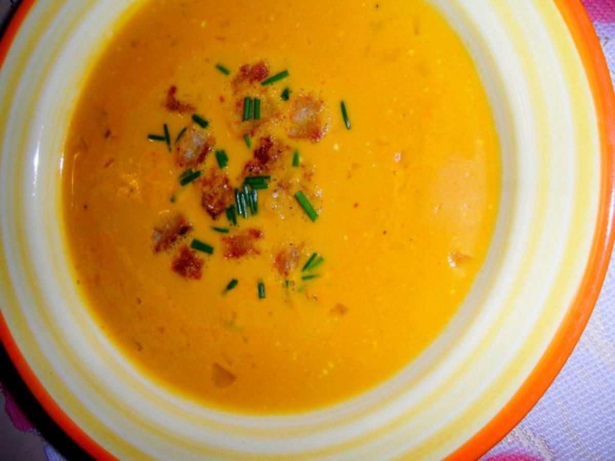 Karotten-Cremesuppe mit Ingwer - Rezept - Bild Nr. 5