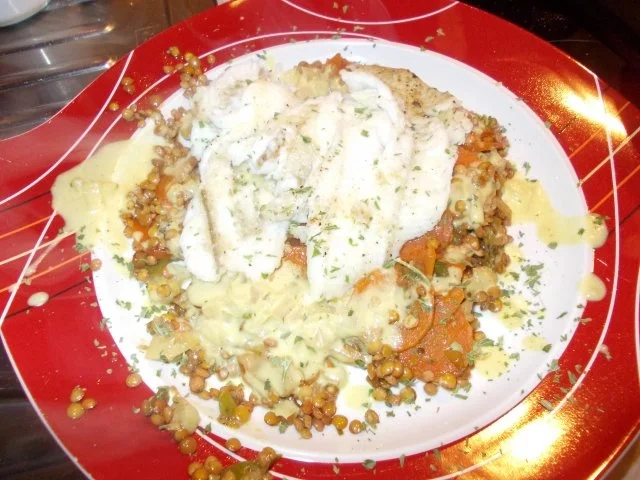 Schollenfilet mit Senf-Salbei-Sauce - Rezept - Bild Nr. 8