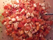 Tomatenlalat - Rezept