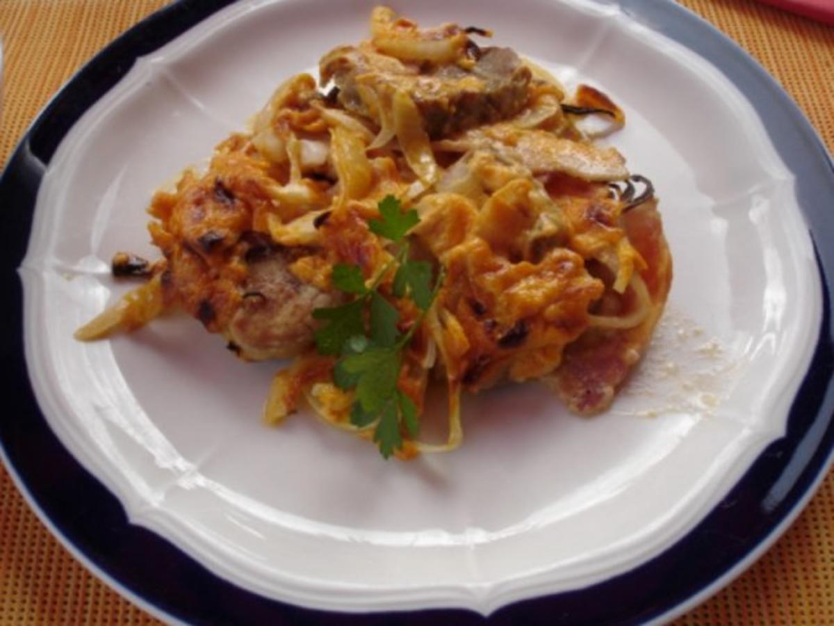 Filetkrüstchen mit Zwiebelhaube - Rezept - Bild Nr. 17