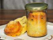Zitronen-Schoko-Kuchen im Glas - Rezept
