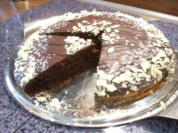 Winterlicher Schoko-Sauerrahm-Kuchen - Rezept