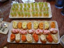 Fingerfood Partyhappen Vorschlag/Idee - Rezept