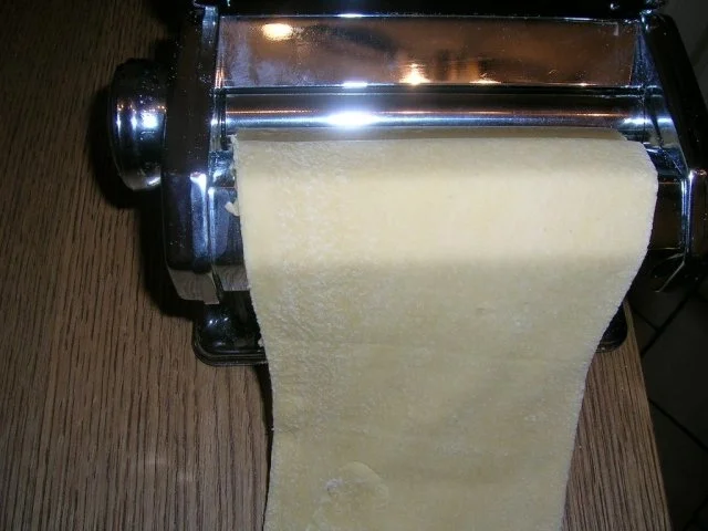 Hirschragout in Rotweinsauce,  karamellisierten Trauben +selbstgemachten Steinpilz-Ravioli - Rezept - Bild Nr. 11