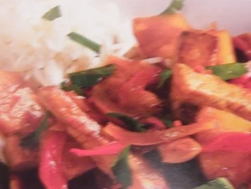 Schweinefleisch süßsauer - Rezept