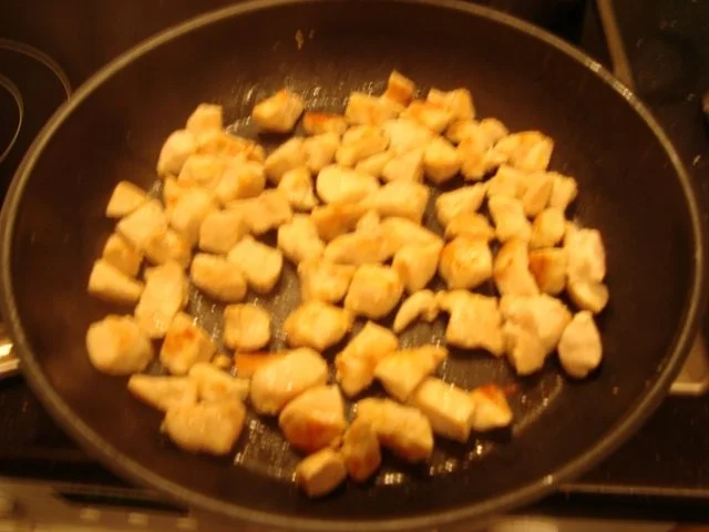 Hähnchenfleisch in  Paprika - Sahne - Soße - Rezept - Bild Nr. 5