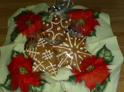 Lebkuchensterne zum verschenken - Rezept