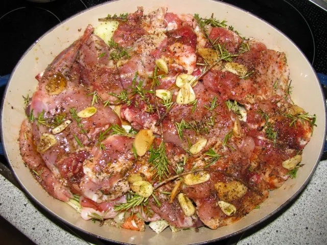 Rezept: Wild: Kaninchen auf Gemüsebett Bild Nr. 3 Wild: Kaninchen auf Gemüsebett - Rezept - Bild Nr. 3