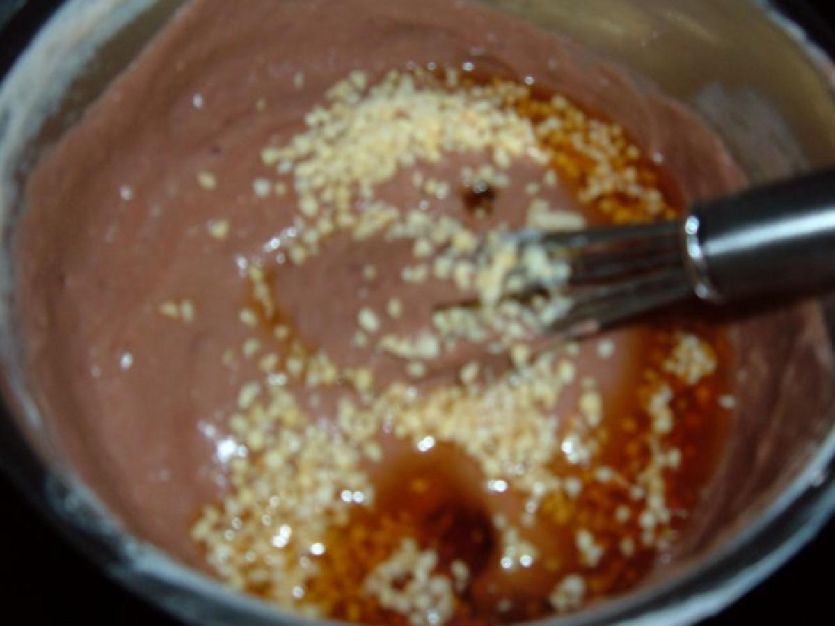 Dessert : Schoko Pudding mit Marzipan und Hicks ))))))) - Rezept - Bild Nr. 4