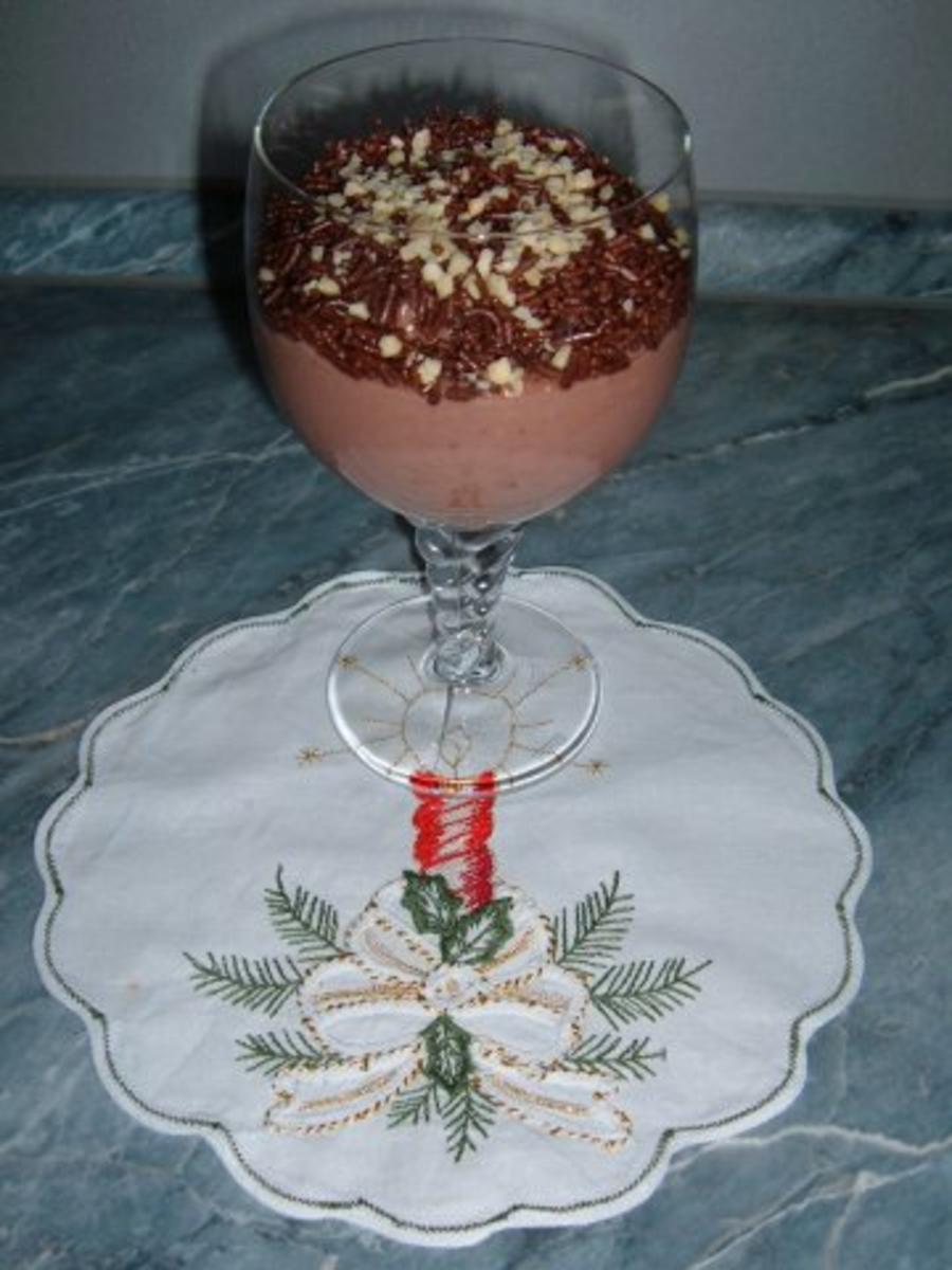 Dessert : Schoko Pudding mit Marzipan und Hicks ))))))) - Rezept - Bild Nr. 5