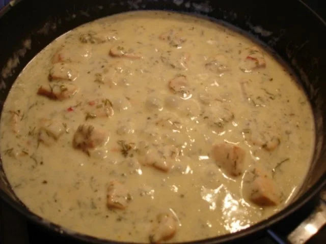 Rezept: Grüne Bandnudeln mit Lachs Bild Nr. 13 Grüne Bandnudeln mit Lachs - Rezept - Bild Nr. 13