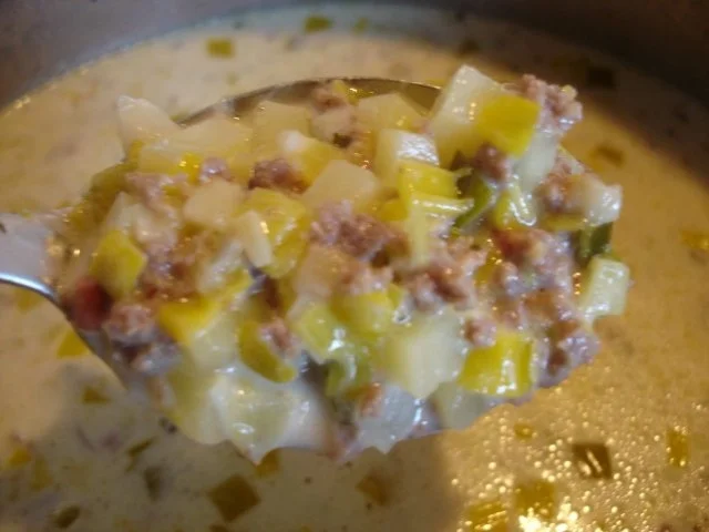 Hackfleisch-Lauch-Suppe - Rezept - Bild Nr. 10