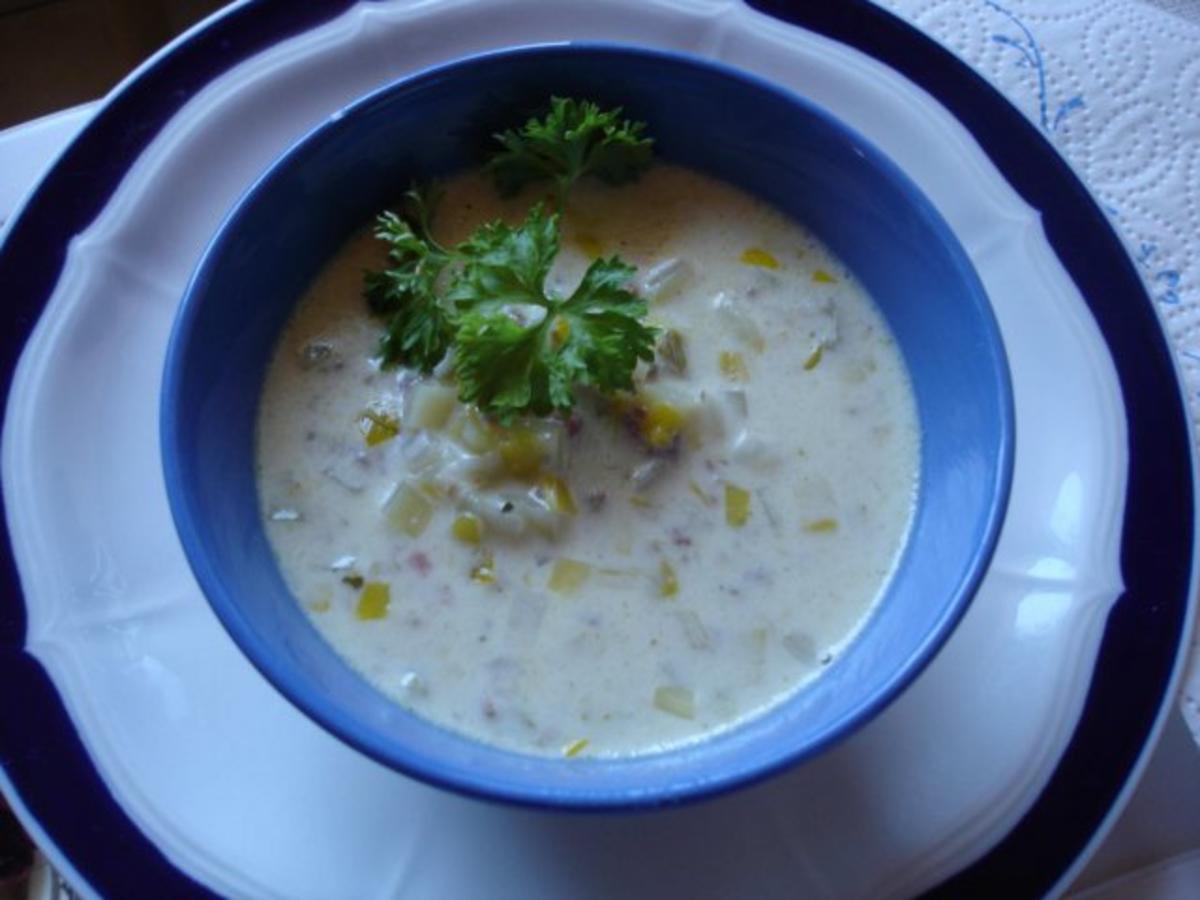 Bilder für Hackfleisch-Lauch-Suppe Rezept