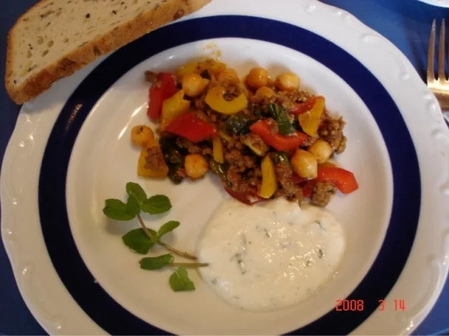 Hackfleisch-Paprika-Pfanne - Rezept