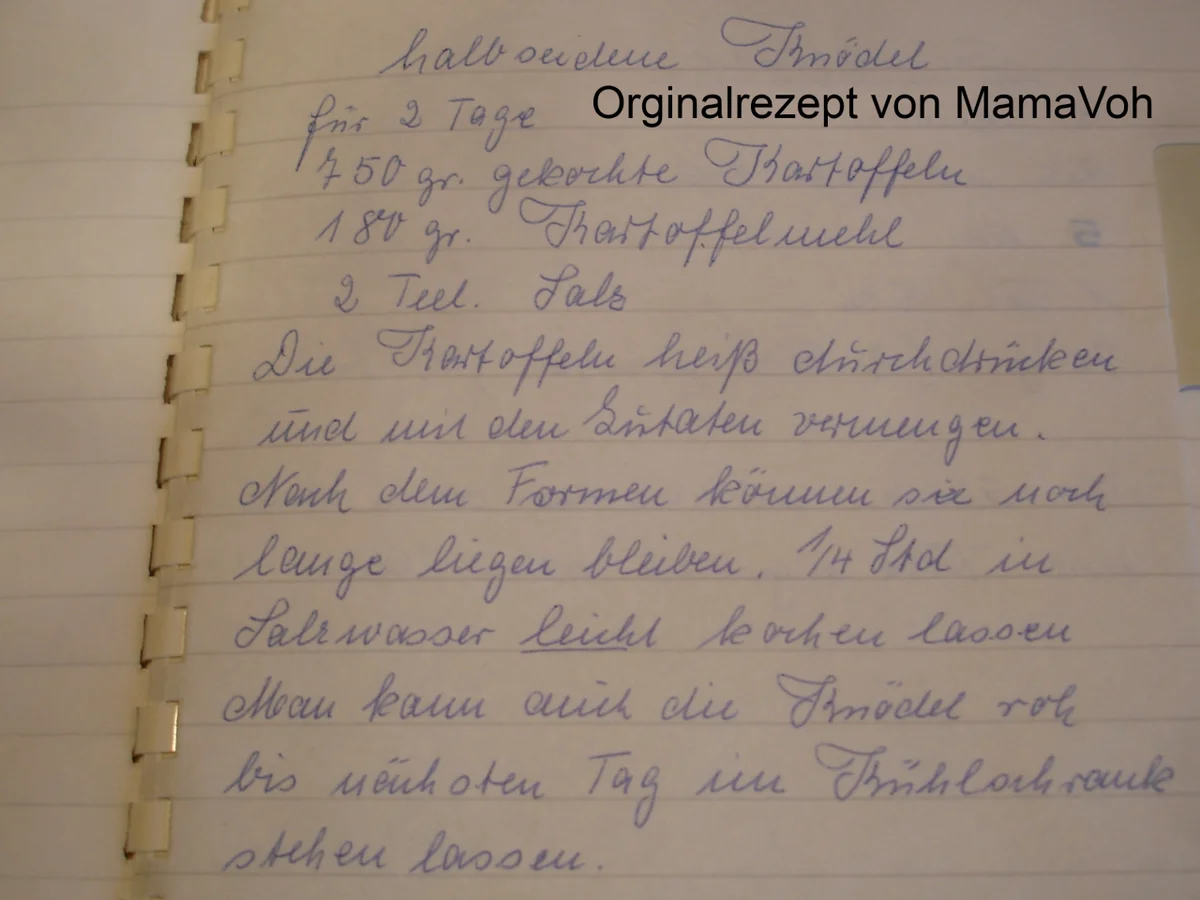 Halbseidene Knödel - Rezept - Bild Nr. 4