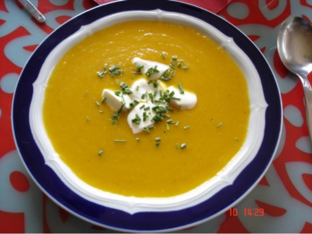 Ingwer-Möhren-Suppe - Rezept mit Bild - kochbar.de