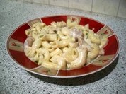 Nudel-Hähnchenpfanne in Frischkäsesauce - Rezept