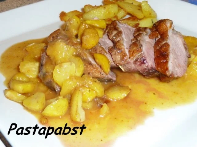 Rezept: Entenbrust mit Orangen-Gewürz-Sauce Bild Nr. 9 Entenbrust mit Orangen-Gewürz-Sauce - Rezept - Bild Nr. 9